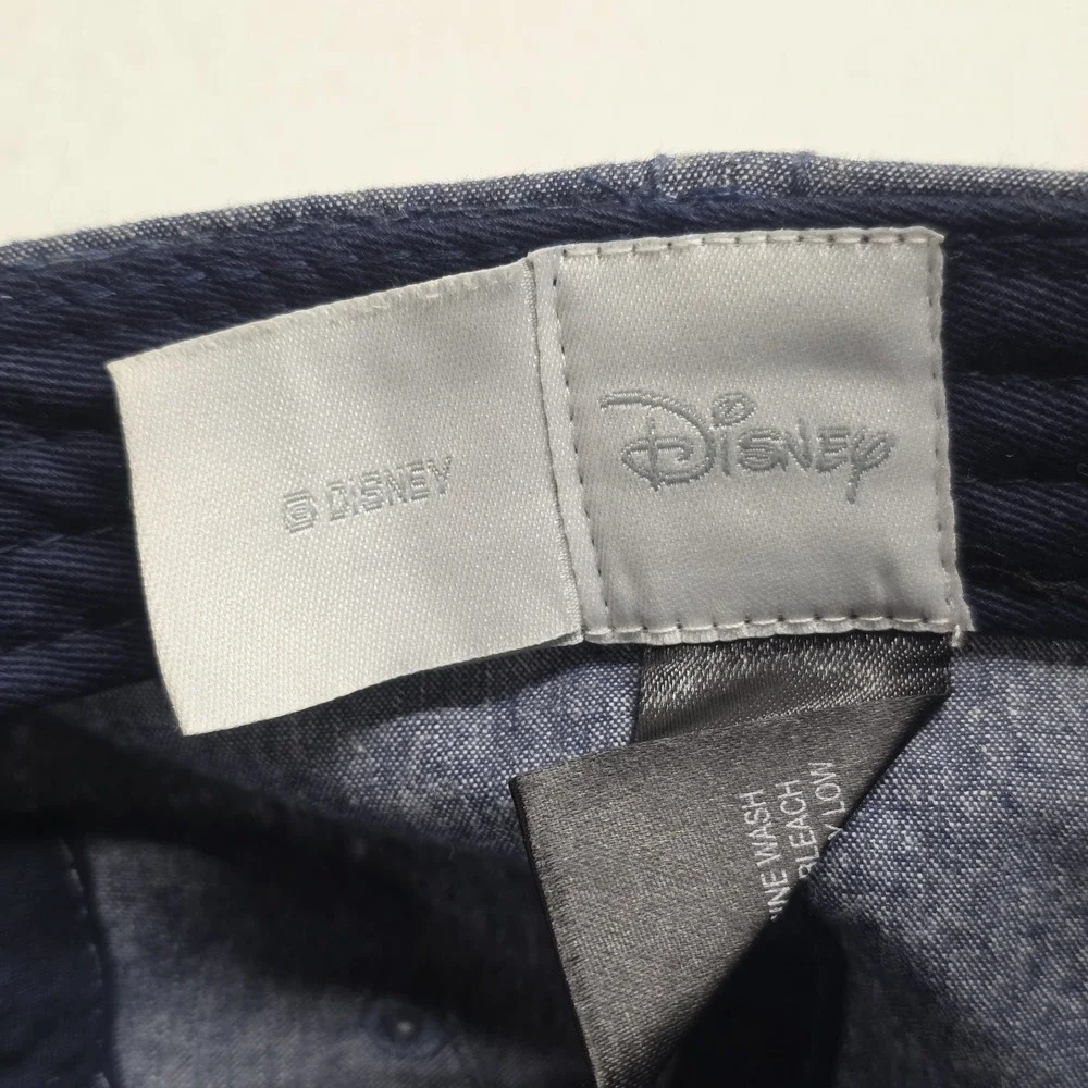 Boxlunch Disney Mrs. Potts & Chip Embroidered Denim Blue Strapback Hat